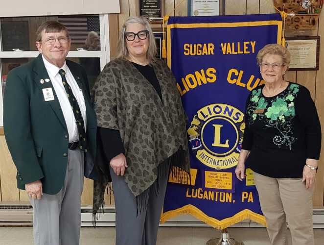 SV Lions Club welcomes new member